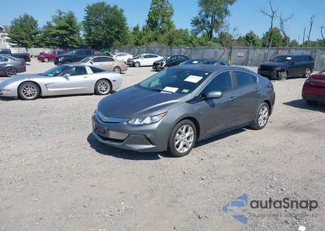 2017 Chevrolet Volt Premier из США, поврежденный, VIN 1G1RD6S57HU104800